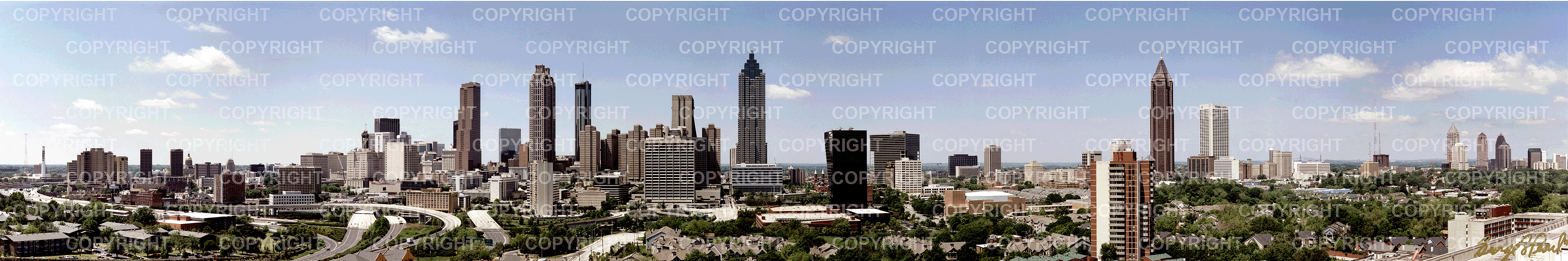 Atlanta Daytime Skyline